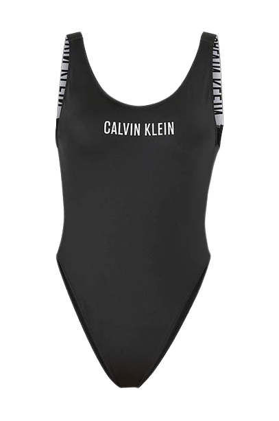 Calvin Klein Scoop Back One Piece Swimsuit