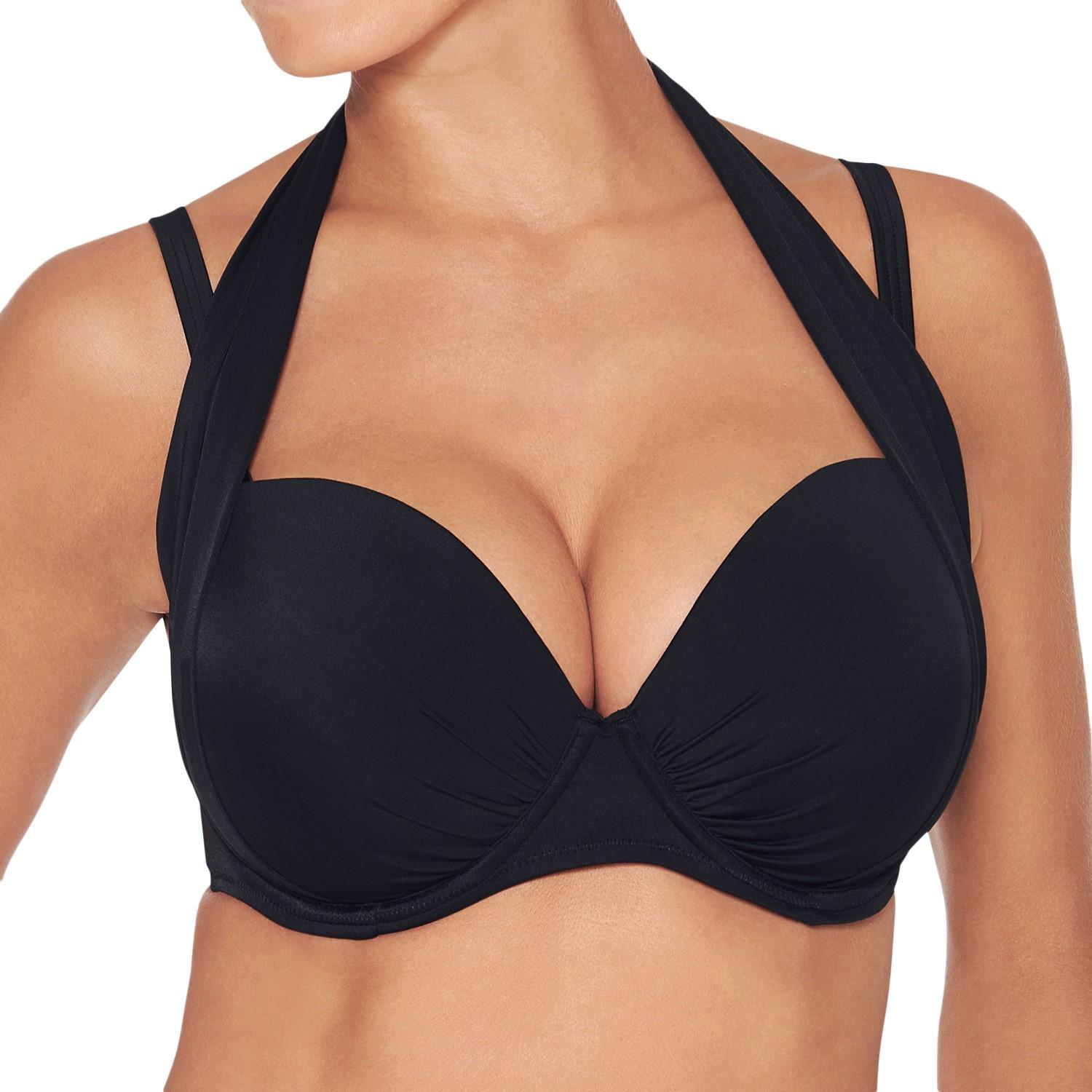 Wiki Basic Magic Bikini Top - Black