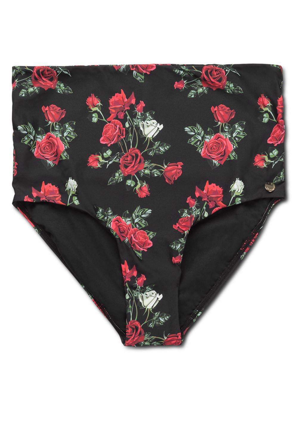 Panos Emporio Wild Roses Chara Bottom - Black