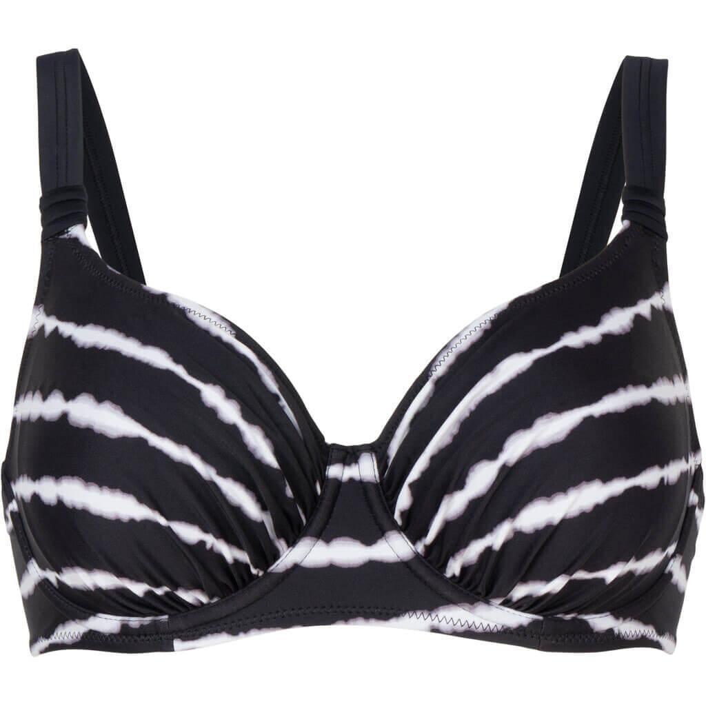 Wiki Kreta Unpadded Full Cup Top Black/White * Kampanj *