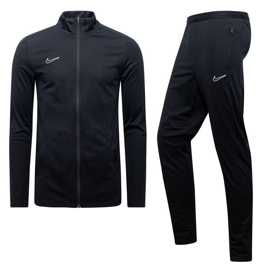 Nike Academy Men's Dri-FIT Global Football Tracksuit - Black/Black/White