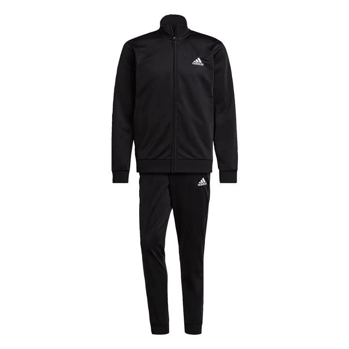 adidas Primegreen Essentials Small Logo Tracksuit Men - Black/White