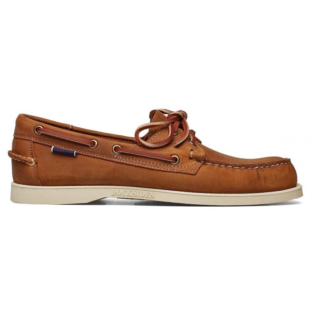 Sebago Dockside Portland Leather M - Brown Tan