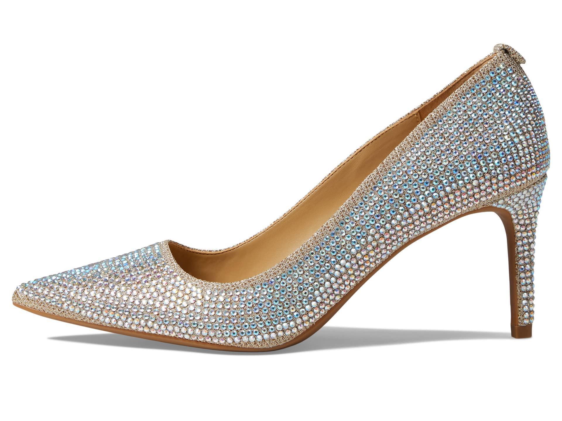 Michael Kors Stilettos Alina Flex Pump 40F2HNMP1D Pale Gold 0196238144941 1769.00