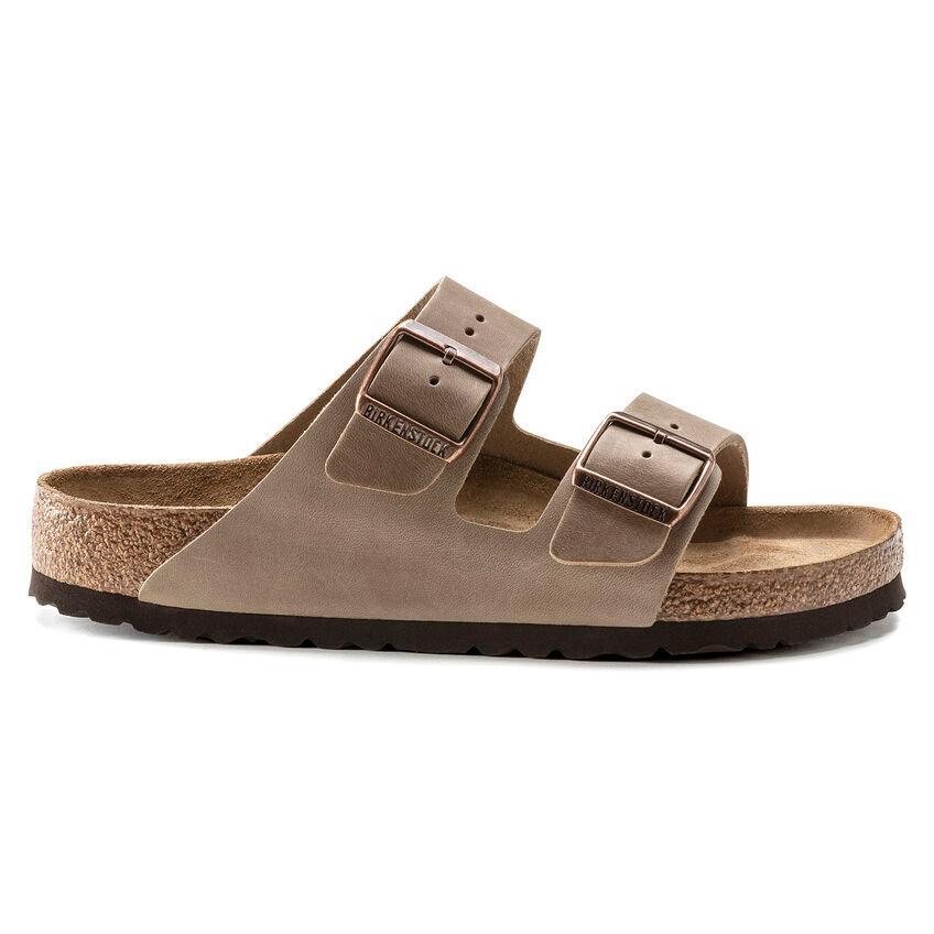 Birkenstock Arizona Soft Footbed Oiled Leather - Tobacco Brown
