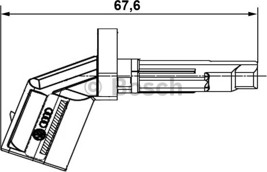 Bosch ABS-givare