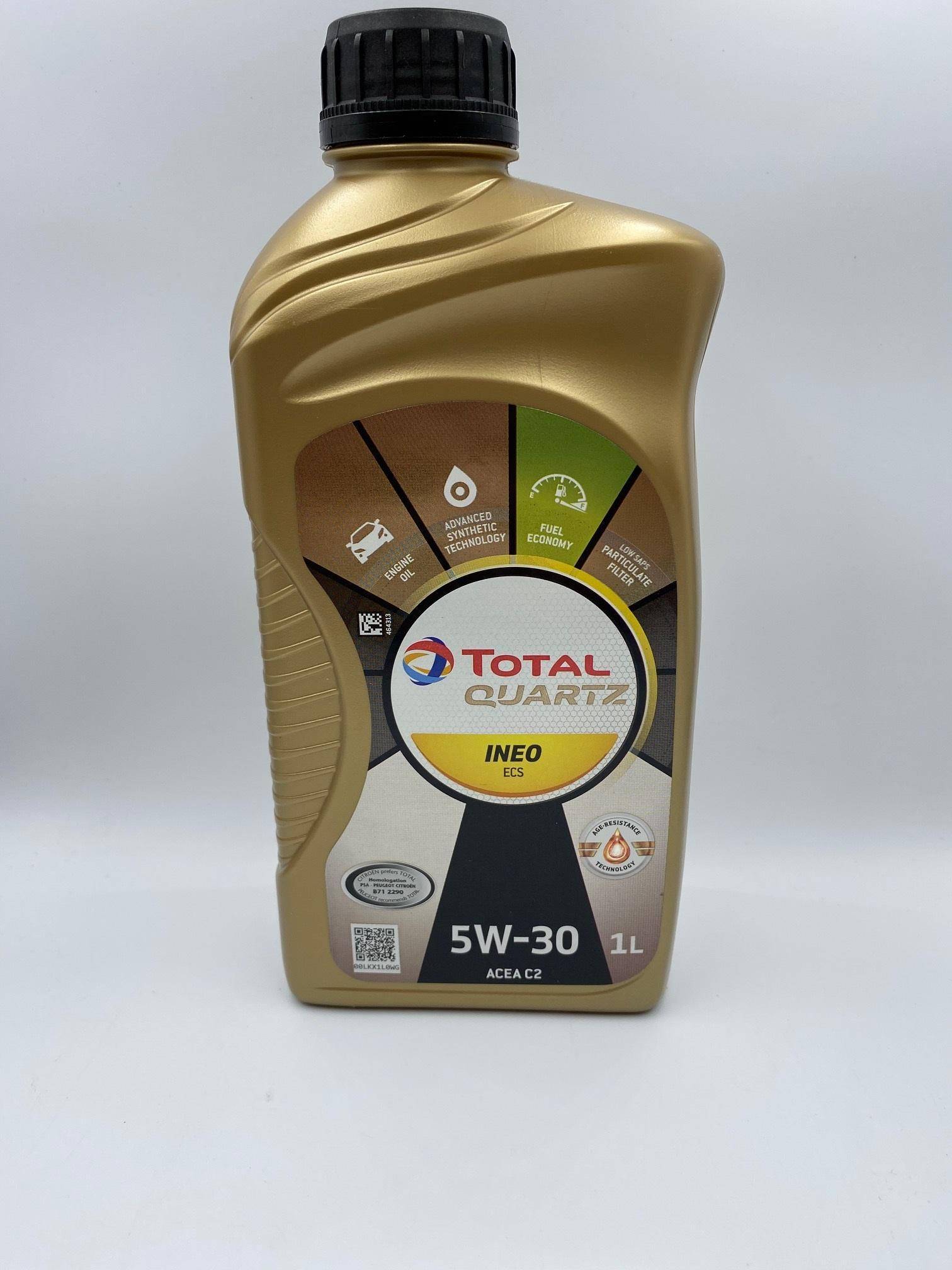 Total Quartz Ineo ECS 5W30 C2 Motorolja