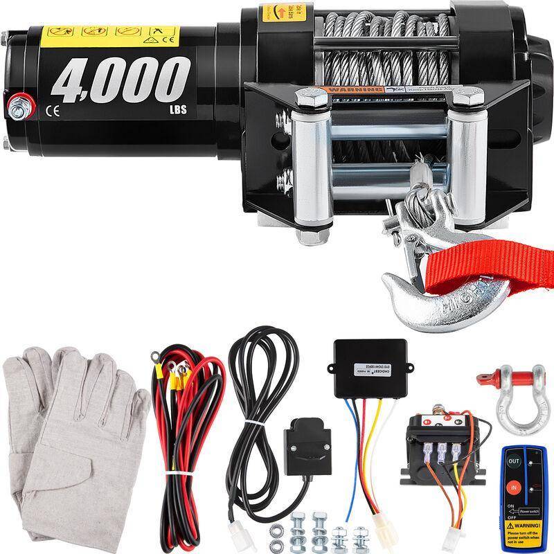 Vevor Electric Winch 4000lb/1814kg, 12V Winch