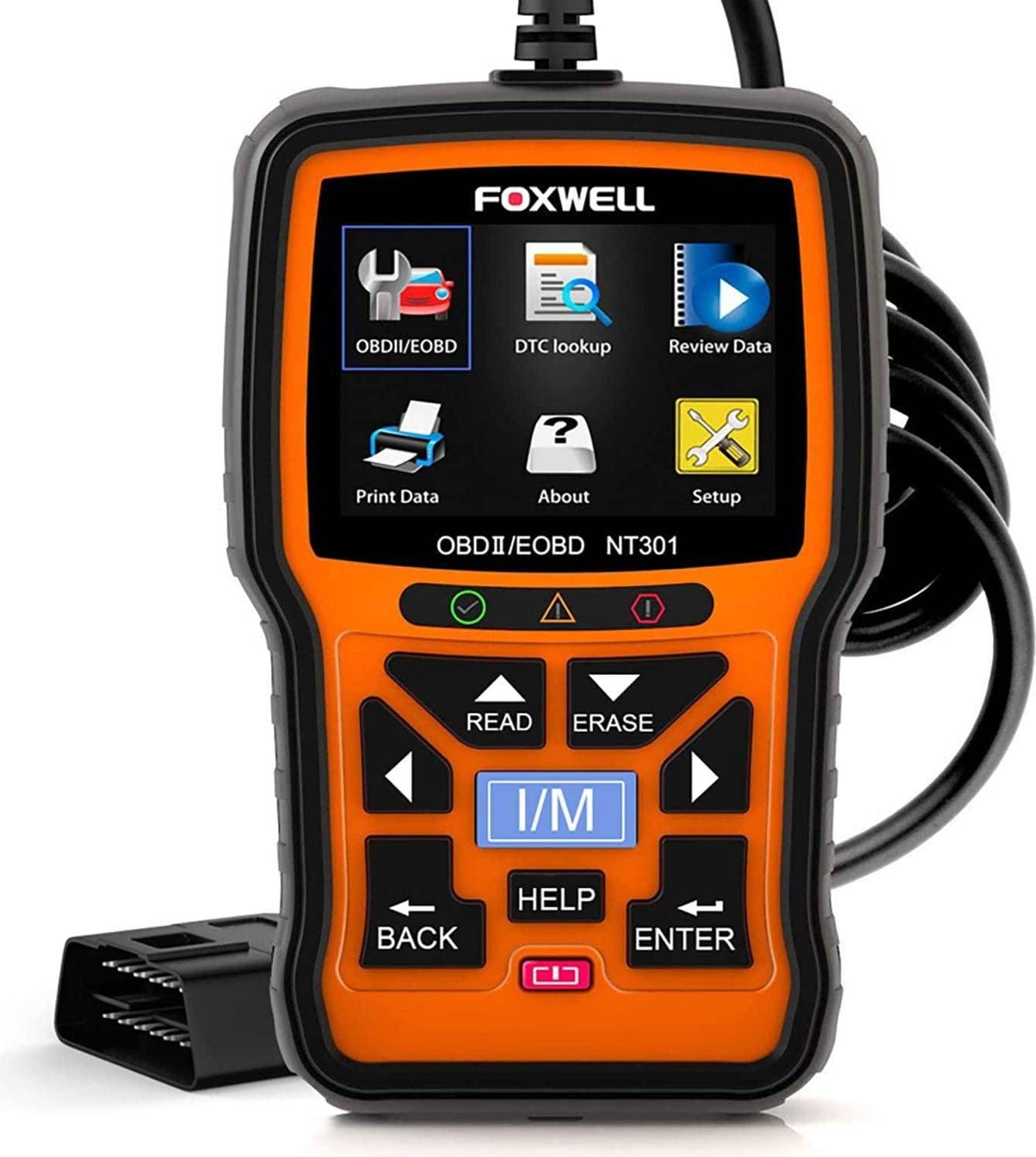 Foxwell NT301 OBD2 Engine Light Scanner
