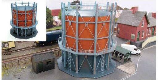 Fordhampton Gasometer Plastic Kit OO Gauge GM412