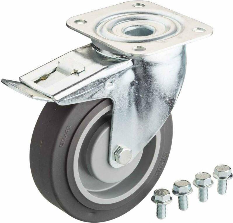 Hazet swivel castor with brake 178n-011