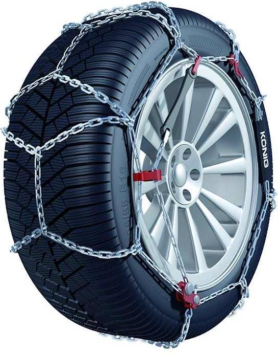 König CB-12 080 snökedjor, 2 stycken