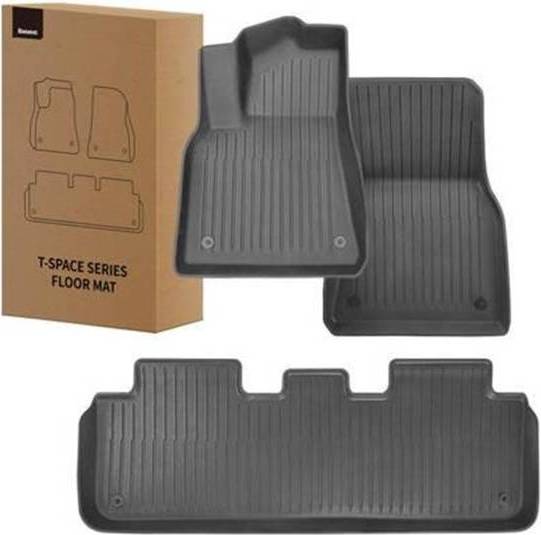 Baseus mats for tesla T-Space