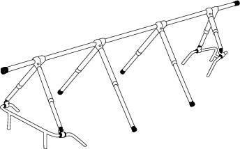 Noa Deck Frame 12m
