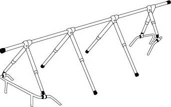 Noa Deck Frame 8m