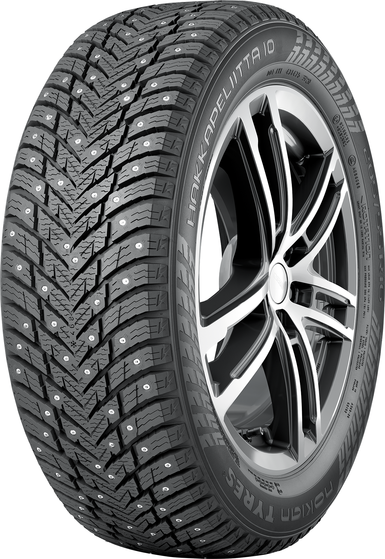 Nokian Hakkapeliitta 10 185/60 R15 88T XL Stud