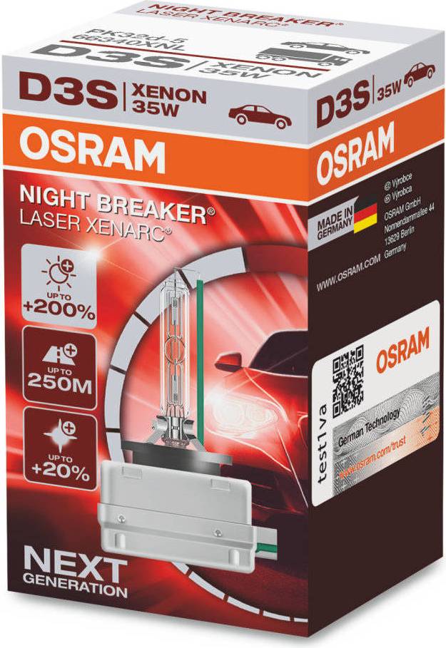Osram Xenarc Night Breaker Laser D3S