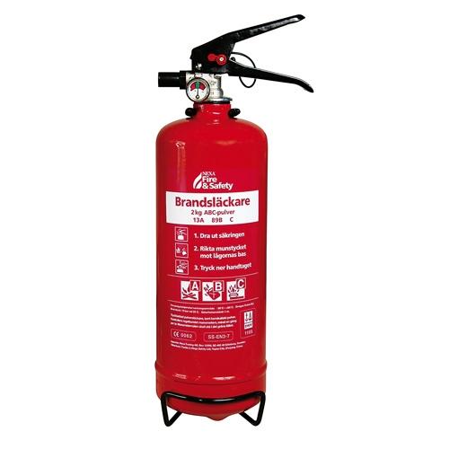 Nexa Brandsläckare Pulver 2kg