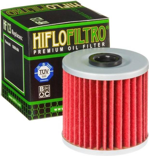 HifloFiltro HF123 oljefilter, nummer