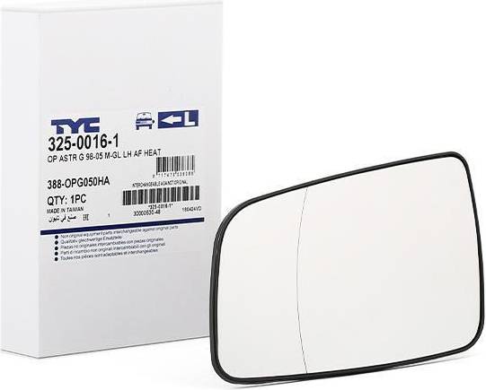 TYC Spegelglas ytterspegel 325-0016-1