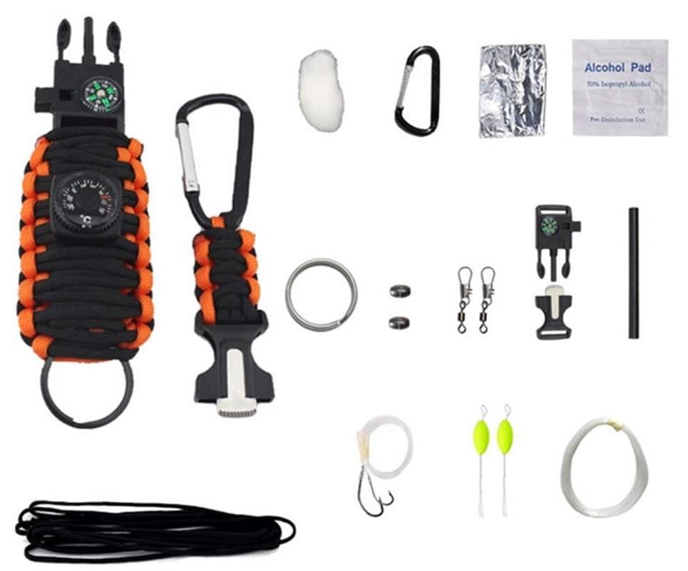 Survival Kit with 12 Accessories