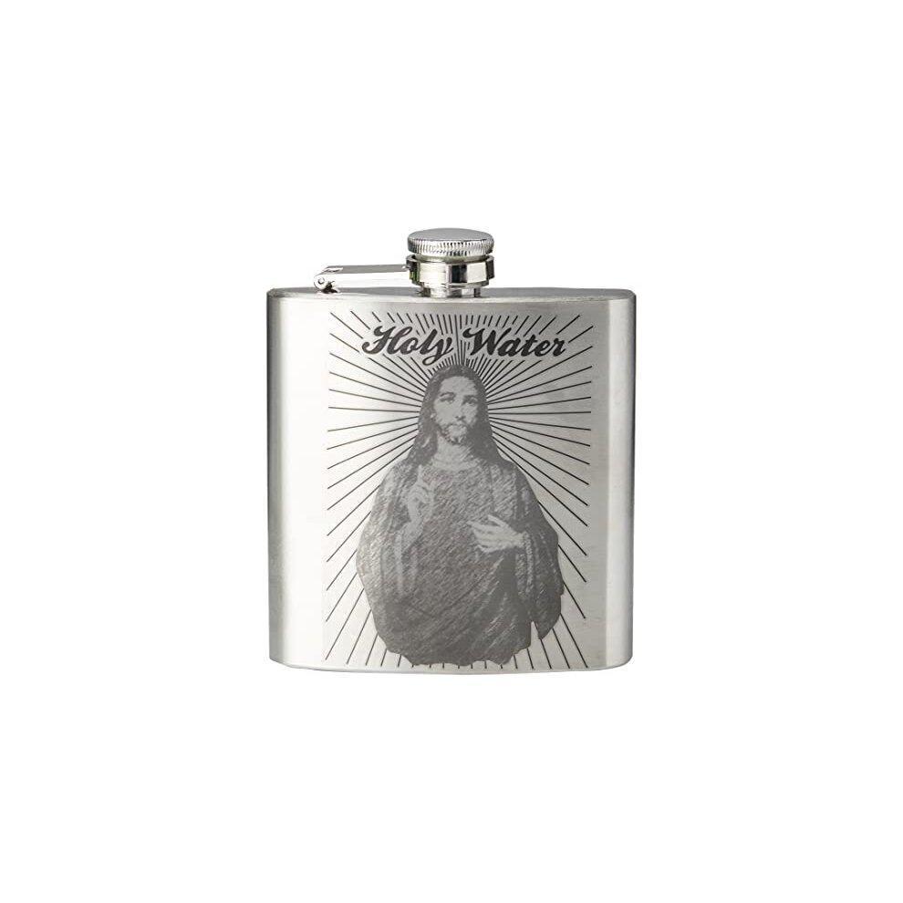 Holy Water Hip Flask in Red