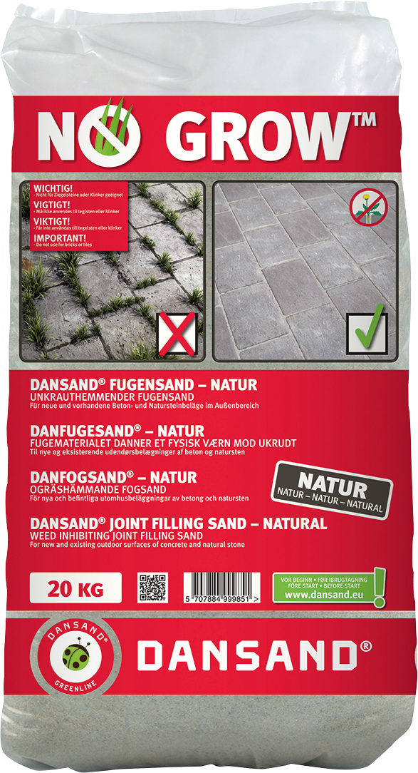 Dansand No Grow Danfugesand Nature 20kg