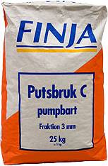 Finja Putsbruk C 0-3mm 25kg