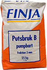 Finja Putsbruk B 0-3mm 25kg