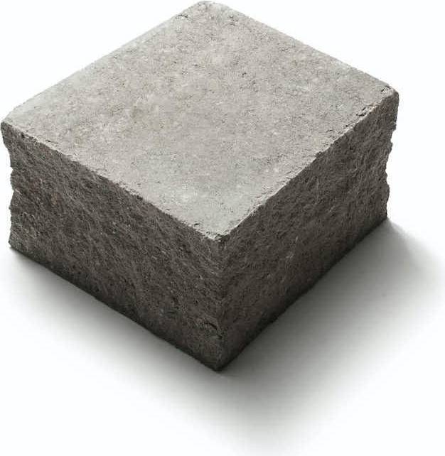 S:t Eriks Rubin avslut stor 210/240x240x150, Naturgrå