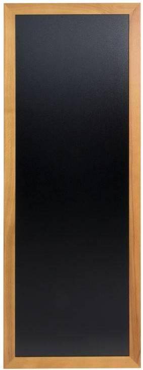 Securit Kridttavle 150x56 cm, lyst træ