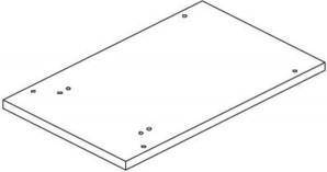 CUBIC Målerplade 2 x 3 modul