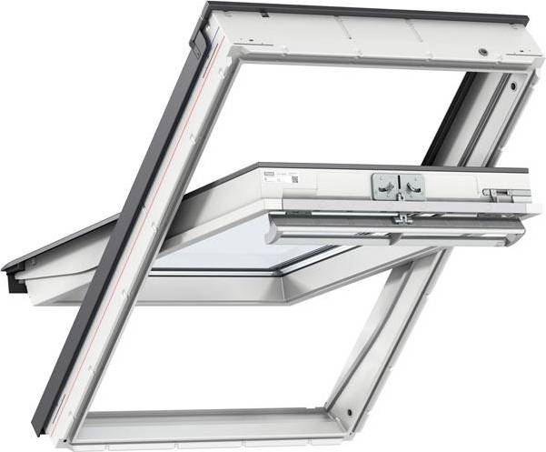 Velux GGU 0062 MK06 Aluminium, Trä Takfönster 3-glasfönster 78x118cm