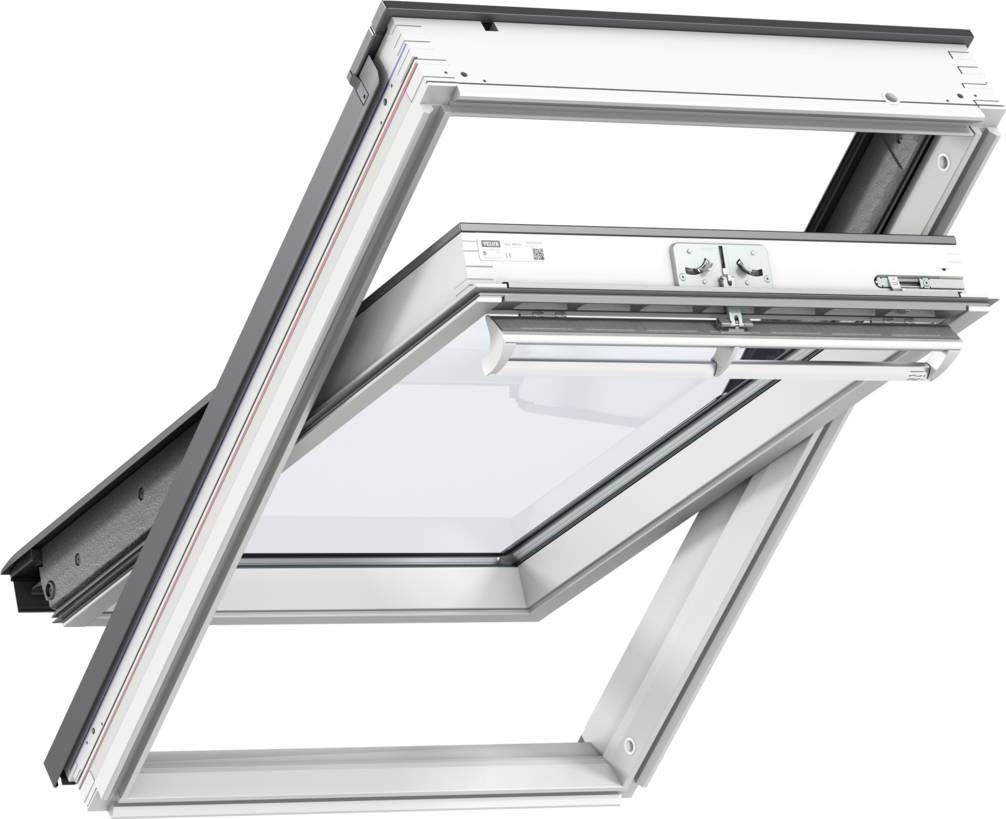 Velux GGL 2066 CK02 Aluminium, Trä Takfönster 3-glasfönster 55x78cm