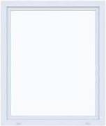 Nordiska Fönster Fjäll PVC-U Sidohängt fönster 2-glasfönster 70x80cm