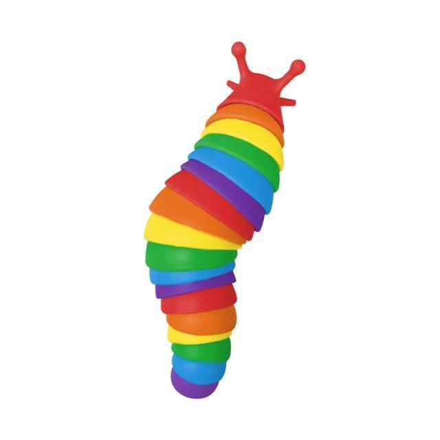 Suntoy Krypande Snigel Regnbågsfärgad - 18,5 CM