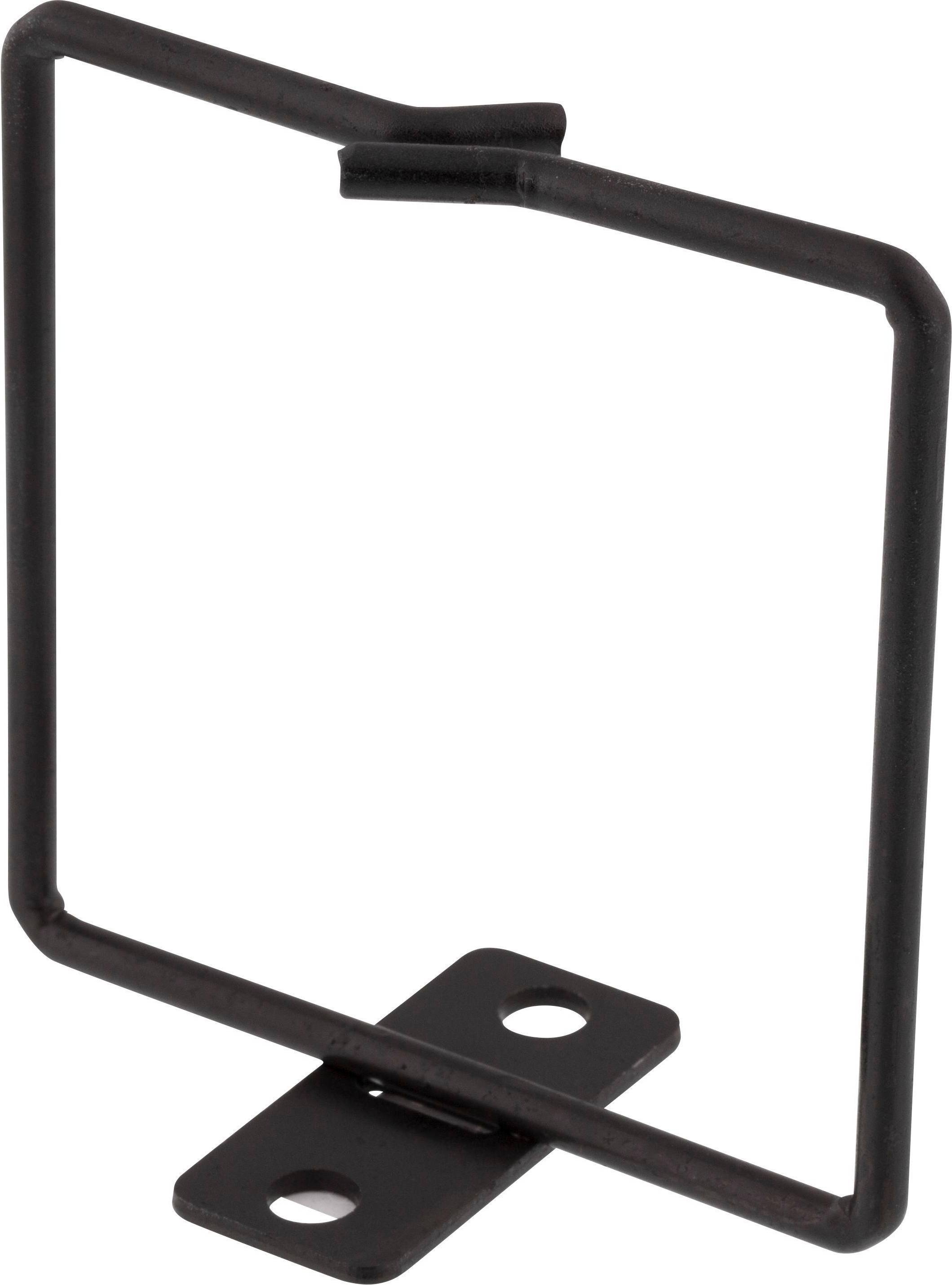 Deltaco Cable management 80x80 black