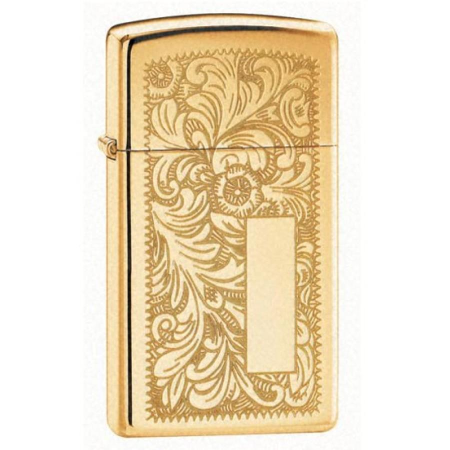 Zippo Windproof Slim Brass Venetian