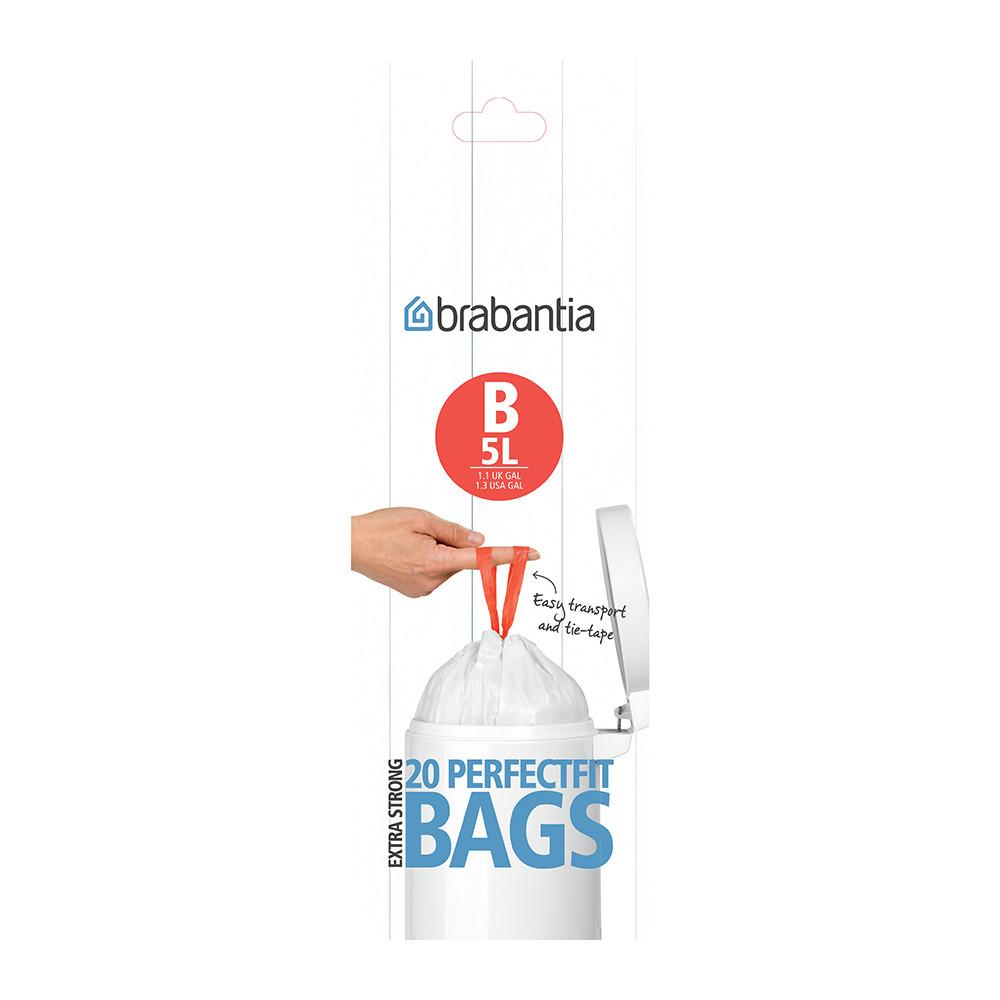 Brabantia Perfect Fit Waste Bin Bag 5L