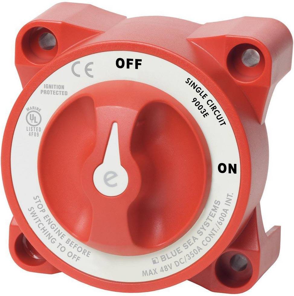 Blue Sea Systems 9003e Huvudbrytare 350A vred