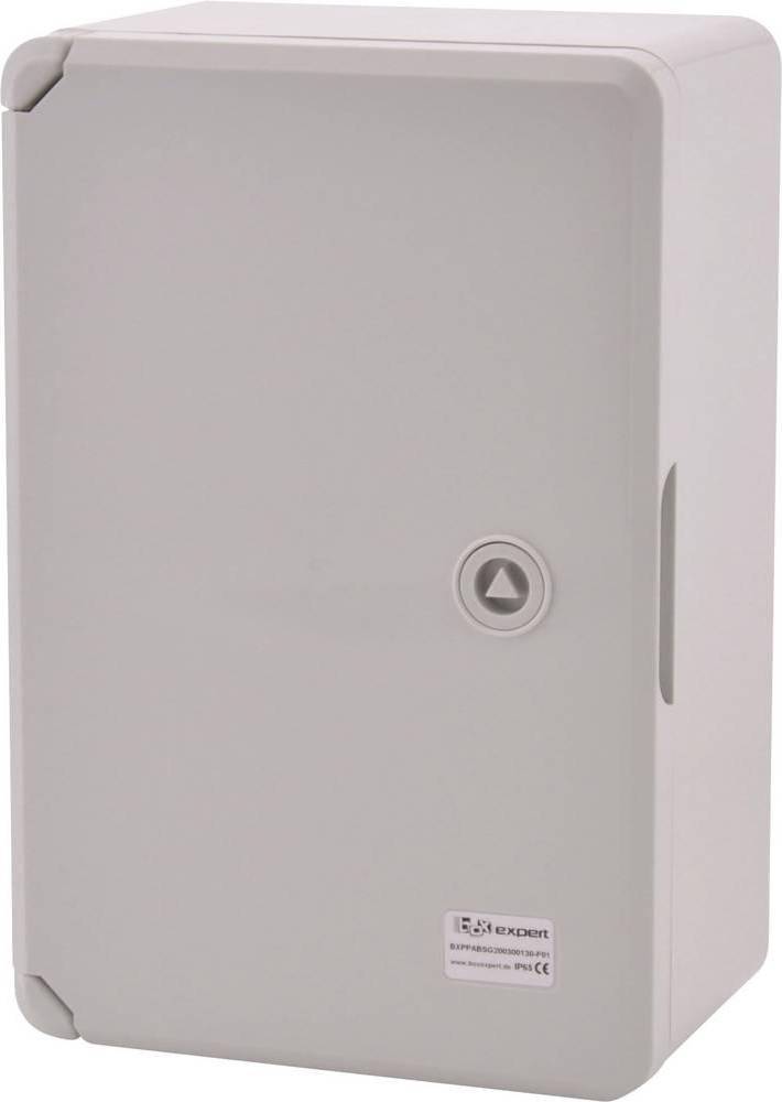 Boxexpert BXPPABSG200300130-F01 Kopplingskåp 200 x 300 x 130 ABS Ljusgrå 1 st