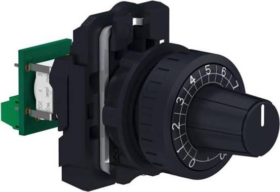 Schneider Electric Electric Harmony potentiometer complete with 1 kohm built-in xb5ad912r1k