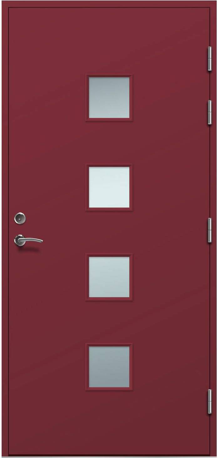 Nordiska Fönster Premium Ytterdörr Klarglas S 5040-Y80R H (100x200cm)