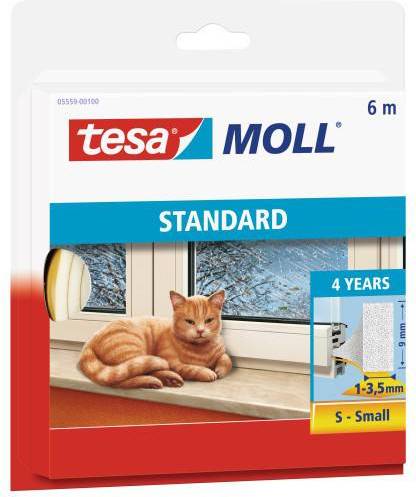 TESA Tesamoll Standard I-Profile White 6000x9mm