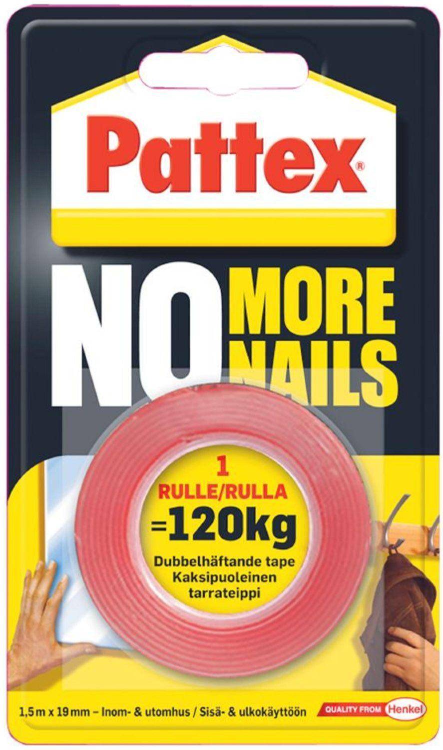 Pattex Montagetejp 120 No More Nails