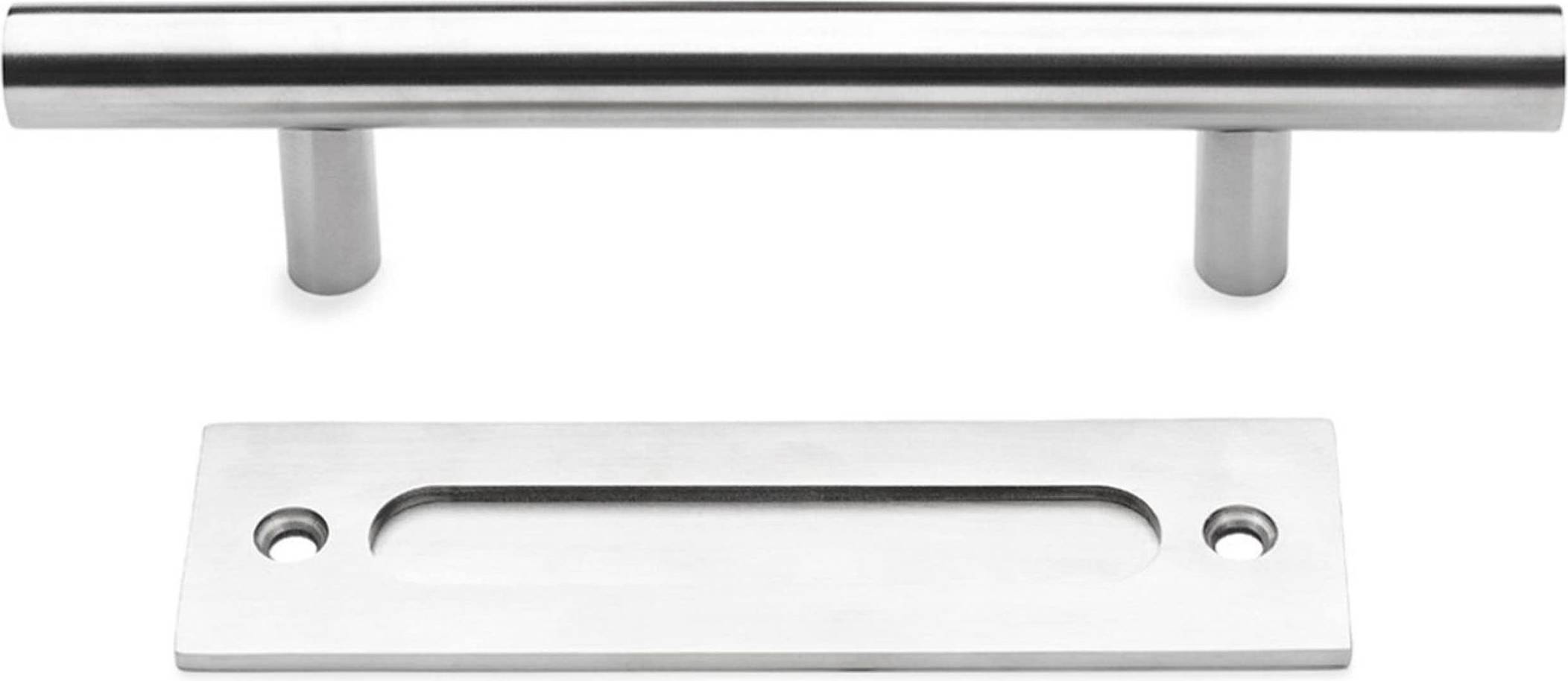 Habo Skjutdörrshandtag Industry 300Mm Rostfritt