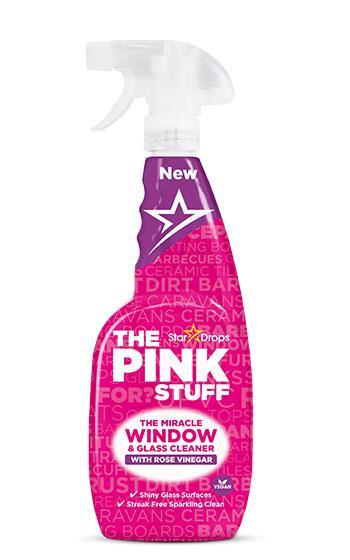 The Pink Stuff The Miracle Window & Glass Cleaner with Rose Vinegar 750ml