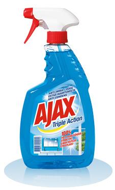 Ajax Triple Action Glass Spray Cleaner
