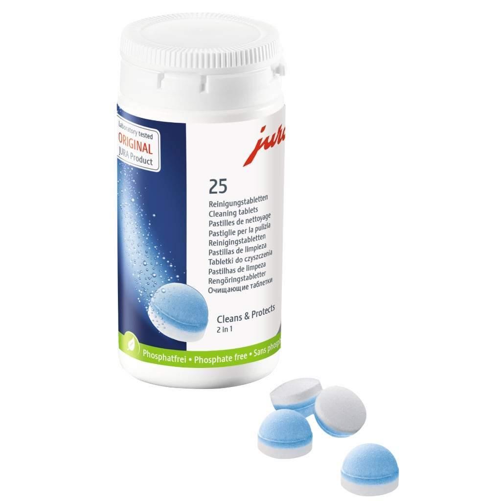 Jura 2 Phase Cleaning Tablets 25-pack