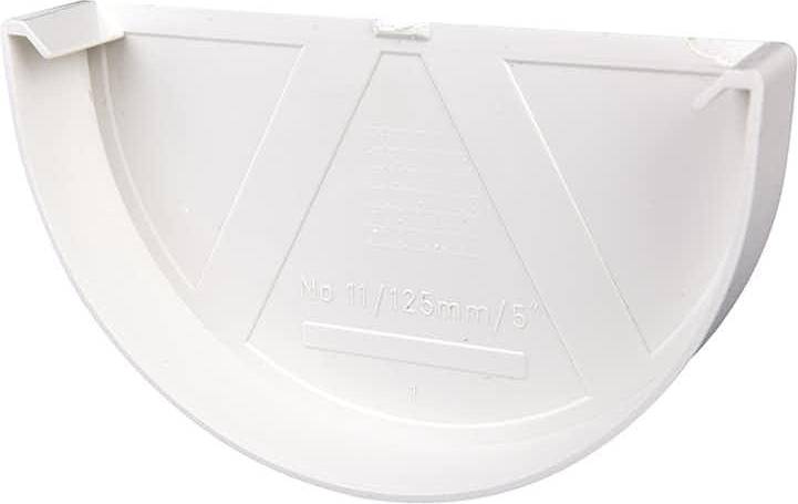 Plastmo Ränngavel 125 vit